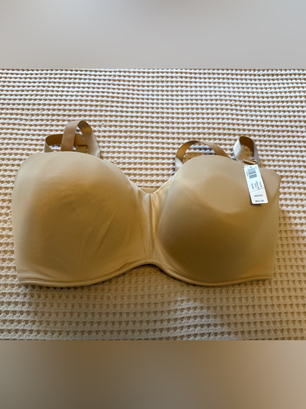SOMA NWT Nude Strapless Bra 38DDD